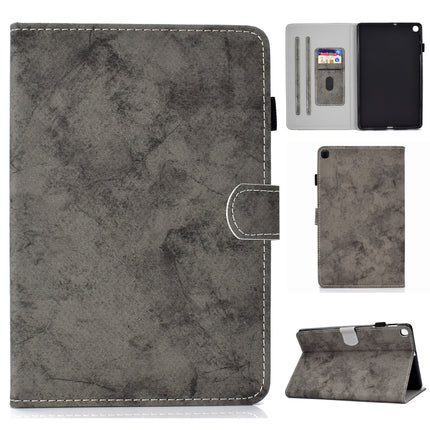 Sewing Thread Horizontal Solid Color Flat Leather Case with Sleep Function & Pen Cover & Anti Skid Strip & Card Slot & Holder, For Galaxy Tab S6 Lite