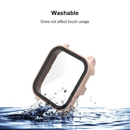 PC + 9H Tempered Glass Integrated Protective Watch Case, For Garmin Venu Sq2