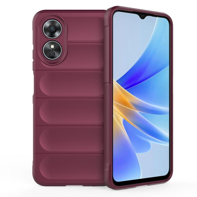 Magic Shield TPU + Flannel Phone Case, For OPPO A17 4G Global, For Xiaomi Redmi A1+ 4G Global