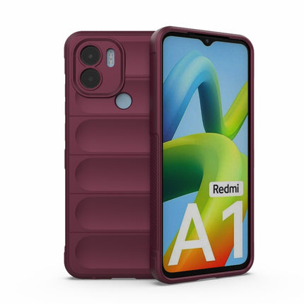 Magic Shield TPU + Flannel Phone Case, For OPPO A17 4G Global, For Xiaomi Redmi A1+ 4G Global