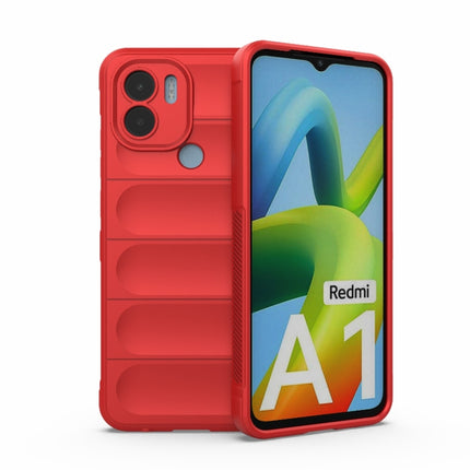Magic Shield TPU + Flannel Phone Case, For OPPO A17 4G Global, For Xiaomi Redmi A1+ 4G Global