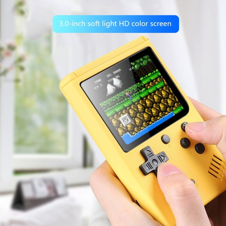 MK800 Doubles 3.0 inch Macaron Mini Handheld Game Console Built-in 800 Games, MK800-Doubles / Grey, MK800-Doubles / Blue, MK800-Doubles / Pink, MK800-Doubles / Yellow, MK800-Doubles / Green