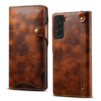 For Samsung Galaxy S22 5G / Brown