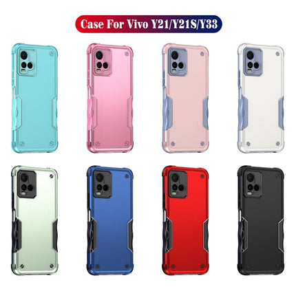 Non-slip Shockproof Armor Phone Case, For vivo Y21 / Y21s / Y33, For Samsung Galaxy M13 / A13, For vivo Y35 / Y22s / Y22