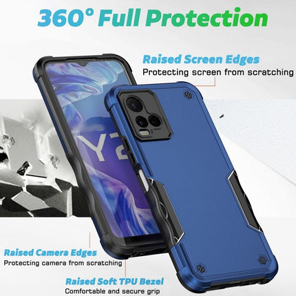 Non-slip Shockproof Armor Phone Case, For vivo Y21 / Y21s / Y33, For Samsung Galaxy M13 / A13, For vivo Y35 / Y22s / Y22