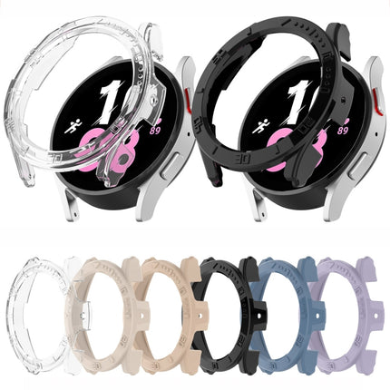 Half Coverage PC Watch Protective Case with Scale, For Samsung Galaxy Watch5 / Watch4 40mm, For Samsung Galaxy Watch5 / Watch4 44 mm