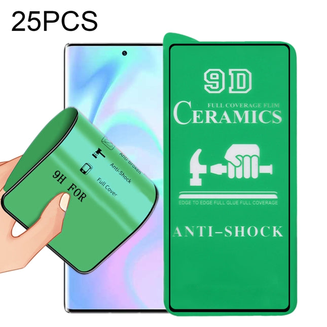 25pcs 9D Full Screen Full Glue Ceramic Film, For Samsung Galaxy S23 5G (25 PCS), For Samsung Galaxy S23+ 5G (25 PCS), For Samsung Galaxy S23 Ultra 5G (25 PCS)