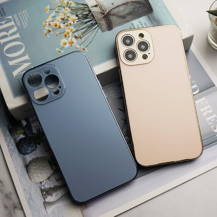 Electroplating AG Frosted Phone Case, For iPhone 13 Pro Max, For iPhone 12, For iPhone 12 Pro