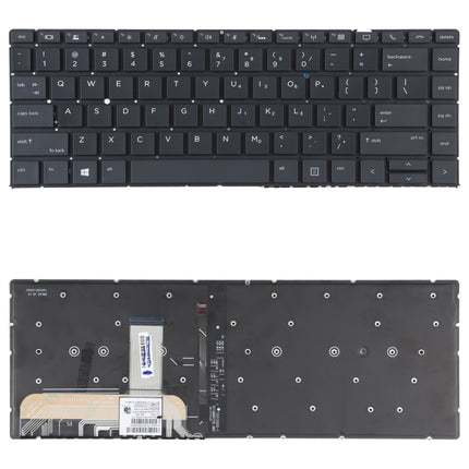 For HP Elitebook X360 836 730 G5 735 G5 G6 US Version Keyboard with Backlight, For HP Elitebook 830 G7 G8, For HP Probook 450 G6 455 G6 450 G7 455 G7, For HP Probook 440 G6 445 G6 440 G7 445 G7, For HP Elitebook X360 836 730 G5 735 G5 G6               ...