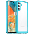For Samsung Galaxy A14 5G / Transparent Blue