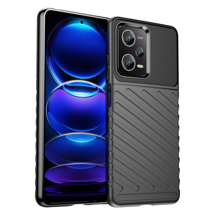Thunderbolt Shockproof TPU Protective Soft Phone Case, For Xiaomi Redmi Note 12 Pro 5G China, For Xiaomi Redmi Note 12 Pro+ China / Global