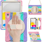 For iPad 10th Gen 10.9 2022 / Colorful Pink