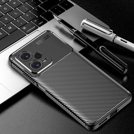 Carbon Fiber Texture Shockproof TPU Phone Case, For Xiaomi Redmi Note 12 China, For Xiaomi Redmi Note 12 Pro 5G China, For Xiaomi Redmi Note 12 Pro+ China