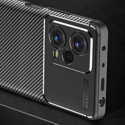 Carbon Fiber Texture Shockproof TPU Phone Case, For Xiaomi Redmi Note 12 China, For Xiaomi Redmi Note 12 Pro 5G China, For Xiaomi Redmi Note 12 Pro+ China