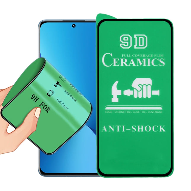 9D Full Screen Full Glue Ceramic Film, For Xiaomi 13 (1 PC), For Xiaomi 13 Pro (1 PC)