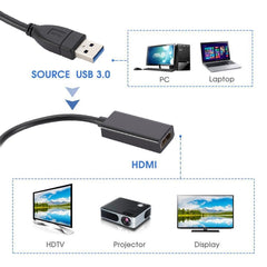 USB 3.0 to HDMI Converter Small Shell, Small Shell