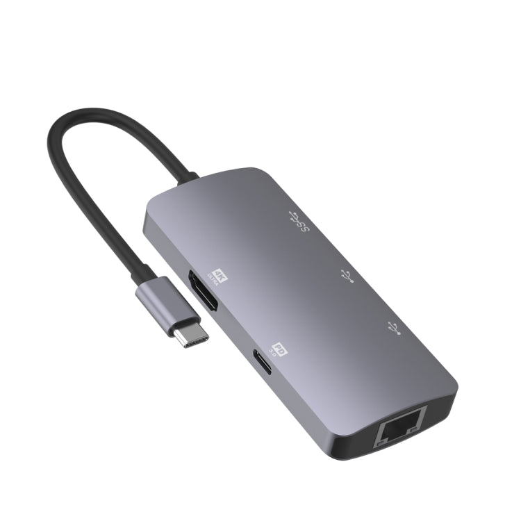 Onten OTN-UC910 USB-C / Type-C Portable Multifunctional HUB Docking Station, OTN-UC910