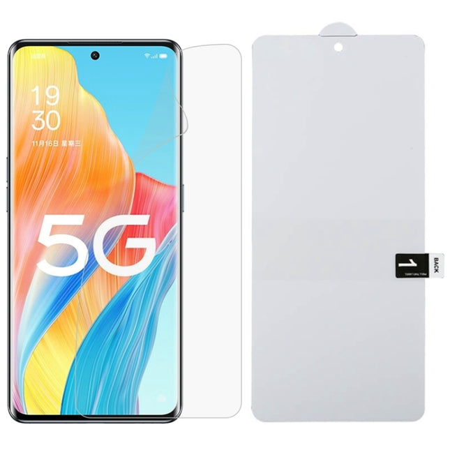 Full Screen Protector Explosion-proof Hydrogel Film, For OPPO A1 Pro / Reno8 T 5G (1 PC), For Xiaomi Redmi 11A (1 PC)
