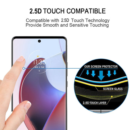 25pcs 3D Curved Edge Full Screen Tempered Glass Film, For Motorola Edge 30 Ultra (25 PCS)