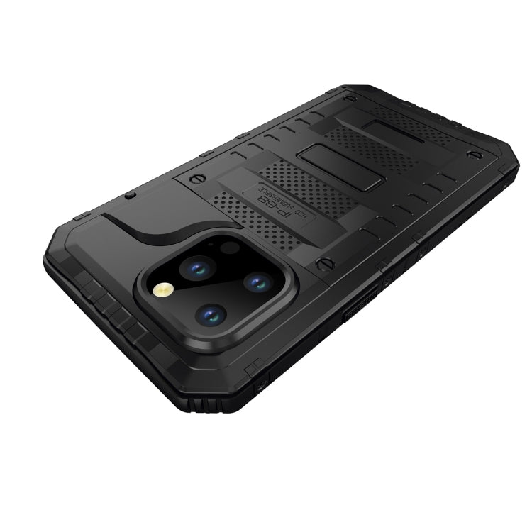 Shockproof Waterproof Dustproof Metal + Silicone Phone Case