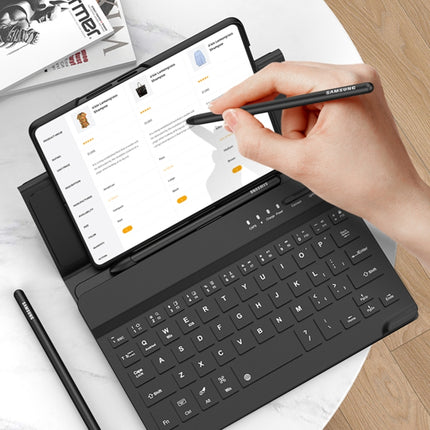 GKK Magnetic Folding Bluetooth Keyboard Leather Case with Pen, For Samsung Galaxy Z Fold4