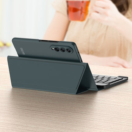GKK Magnetic Folding Bluetooth Keyboard Leather Case with Pen, For Samsung Galaxy Z Fold4