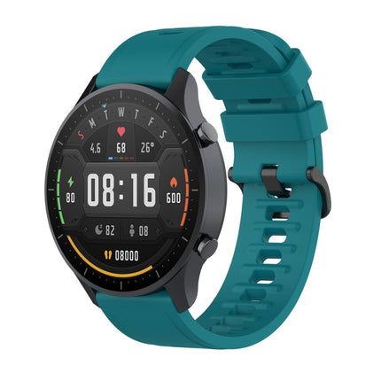 For Xiaomi Watch Color 22mm Quick Release Clasp Silicone Wrist Strap Watchband