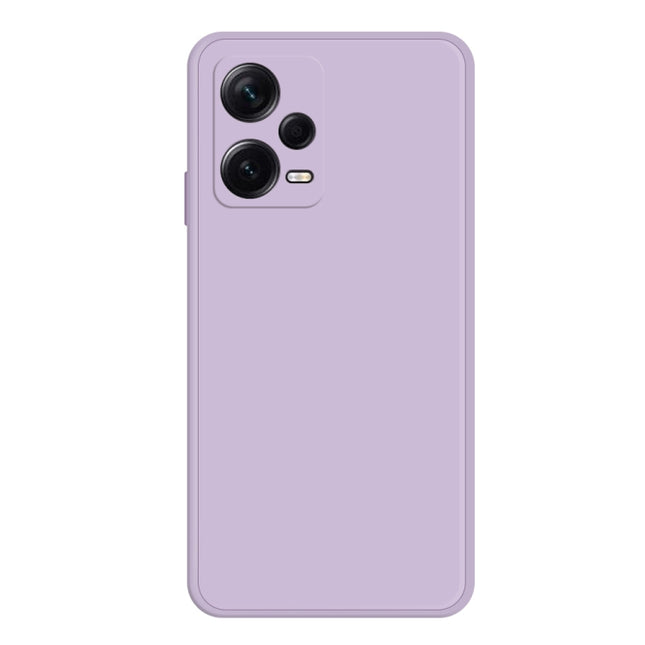 Imitation Liquid Silicone Straight Edge Phone Case, For Xiaomi Redmi Note 12 Pro+ China
