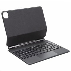 Funda de cuero con teclado Bluetooth y panel táctil para iPad Air 5/4 de 10,9 pulgadas, iPad Pro de 11 pulgadas 2021/2020/2018, iPad Pro de 12,9 pulgadas 2021/2020/2018