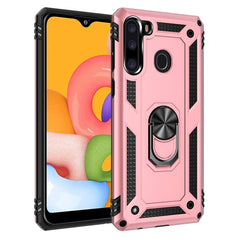 Funda protectora de TPU + PC a prueba de golpes con soporte giratorio de 360 ​​grados, para iPhone SE 2022 / SE 2020, para Galaxy A21, para Galaxy A11 EU, para Motorola Moto G Stylus