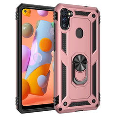 Funda protectora de TPU + PC a prueba de golpes con soporte giratorio de 360 ​​grados, para iPhone SE 2022 / SE 2020, para Galaxy A21, para Galaxy A11 EU, para Motorola Moto G Stylus