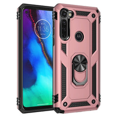 Funda protectora de TPU + PC a prueba de golpes con soporte giratorio de 360 ​​grados, para iPhone SE 2022 / SE 2020, para Galaxy A21, para Galaxy A11 EU, para Motorola Moto G Stylus