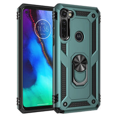 Funda protectora de TPU + PC a prueba de golpes con soporte giratorio de 360 ​​grados, para iPhone SE 2022 / SE 2020, para Galaxy A21, para Galaxy A11 EU, para Motorola Moto G Stylus