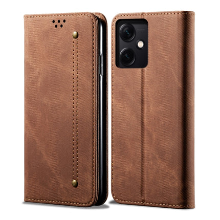 Denim Texture Leather Phone Case, For Xiaomi Redmi Note 12 China, For Xiaomi Redmi Note 12 Pro 5G China, For Xiaomi Redmi Note 12 Pro+ China