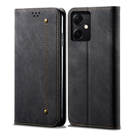 Denim Texture Leather Phone Case, For Xiaomi Redmi Note 12 China, For Xiaomi Redmi Note 12 Pro 5G China, For Xiaomi Redmi Note 12 Pro+ China