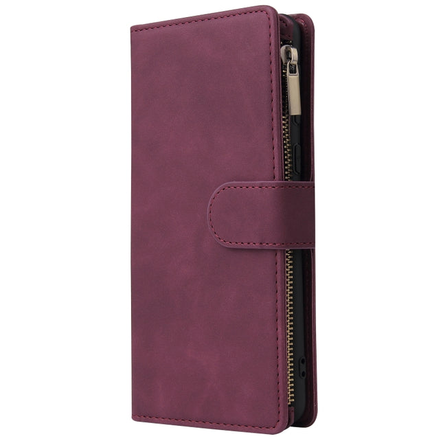 Multifunctional Horizontal Flip Leather Case, with Card Slot & Holder & Zipper Wallet & Photo Frame, For Samsung Galaxy A21, For Samsung Galaxy A41, For Samsung Galaxy A70S, For Samsung Galaxy Note10 Lite