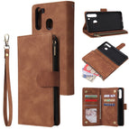 For Samsung Galaxy A21 / Brown