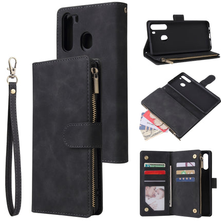 Multifunctional Horizontal Flip Leather Case, with Card Slot & Holder & Zipper Wallet & Photo Frame, For Samsung Galaxy A21, For Samsung Galaxy A41, For Samsung Galaxy A70S, For Samsung Galaxy Note10 Lite