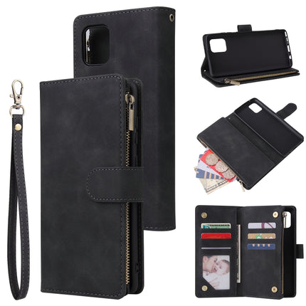 Multifunctional Horizontal Flip Leather Case, with Card Slot & Holder & Zipper Wallet & Photo Frame, For Samsung Galaxy A21, For Samsung Galaxy A41, For Samsung Galaxy A70S, For Samsung Galaxy Note10 Lite