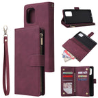 For Samsung Galaxy S10 Lite / Red Wine