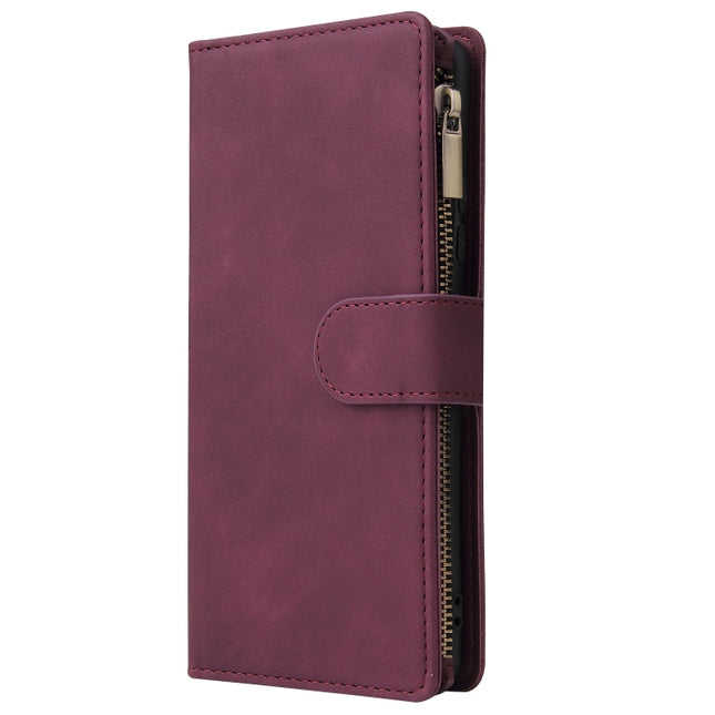 Multifunctional Horizontal Flip Leather Case, with Card Slot & Holder & Zipper Wallet & Photo Frame, For Samsung Galaxy S10 Lite, For Samsung Galaxy S20+, For Galaxy S20+, For Samsung Galaxy S20 Ultra, For Galaxy S20 Ultra, For Samsung Galaxy S20      ...