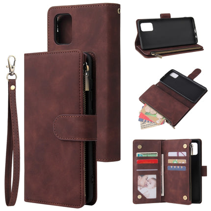 Multifunctional Horizontal Flip Leather Case, with Card Slot & Holder & Zipper Wallet & Photo Frame, For Samsung Galaxy S10 Lite, For Samsung Galaxy S20+, For Galaxy S20+, For Samsung Galaxy S20 Ultra, For Galaxy S20 Ultra, For Samsung Galaxy S20      ...