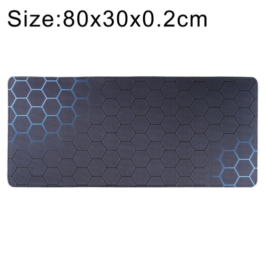 Anti-Slip Rubber Cloth Surface Game Mouse Mat Keyboard Pad, 80 x 30 x 0.2cm, 90 x 40 x 0.2cm