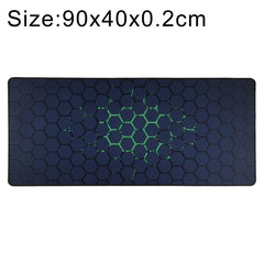 Anti-Slip Rubber Cloth Surface Game Mouse Mat Keyboard Pad, 80 x 30 x 0.2cm, 90 x 40 x 0.2cm