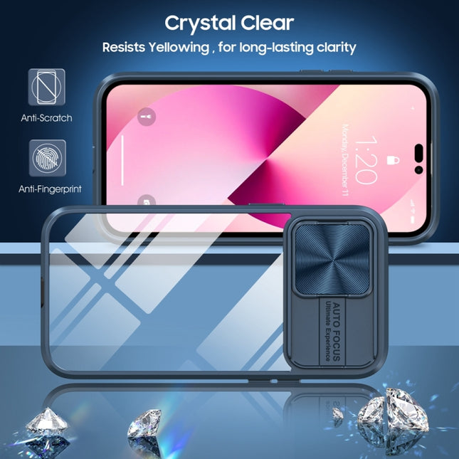 360 Full Body Sliding Camshield Phone Case, For iPhone 14 Pro, For iPhone 14 Pro Max