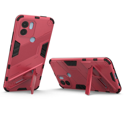 Punk Armor 2 in 1 PC + TPU Phone Case with Invisible Holder, For Xiaomi Redmi A1+, For Xiaomi 12T/12T Pro/Redmi K50 Ultra