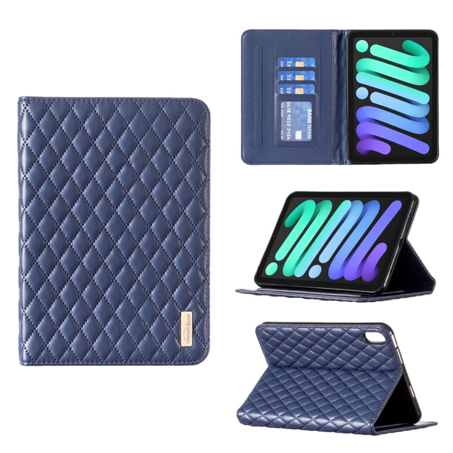 Elegant Rhombic Texture Horizontal Flip Leather Tablet Case, For iPad Pro 11 2022 / 2021 / 2020, For iPad mini 6 / mini 2024, For iPad mini 5 / 4 / 3 / 2 / 1, For iPad Pro 10.5 2019 / 10.2