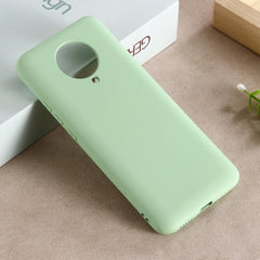 Solid Color Liquid Silicone Full Coverage Anti-fall Mobile Phone Protective Cover, For Xiaomi Redmi Note 9 Pro Max, For Xiaomi Redmi K30 Pro