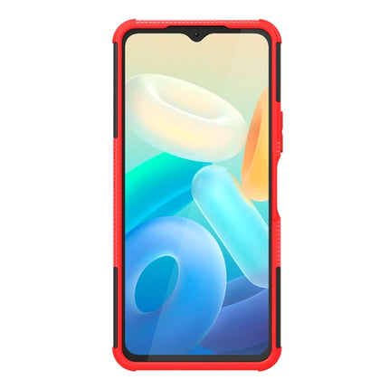 Tire Texture TPU + PC Phone Case with Holder, For vivo Y77, For Samsung Galaxy A04 / M13 5G, For Motorola Edge 2022