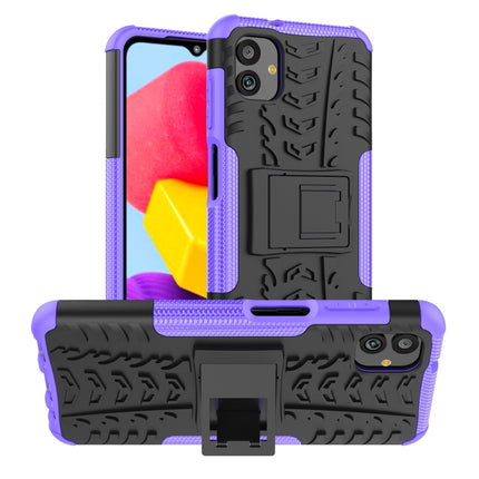 Tire Texture TPU + PC Phone Case with Holder, For vivo Y77, For Samsung Galaxy A04 / M13 5G, For Motorola Edge 2022